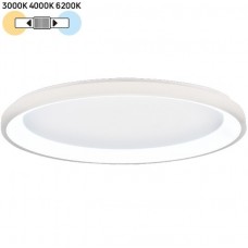 Φωτιστικό Πλαφονιέρα Φ60cm LED 28W 230V 2800lm CCT 42044-B-WH